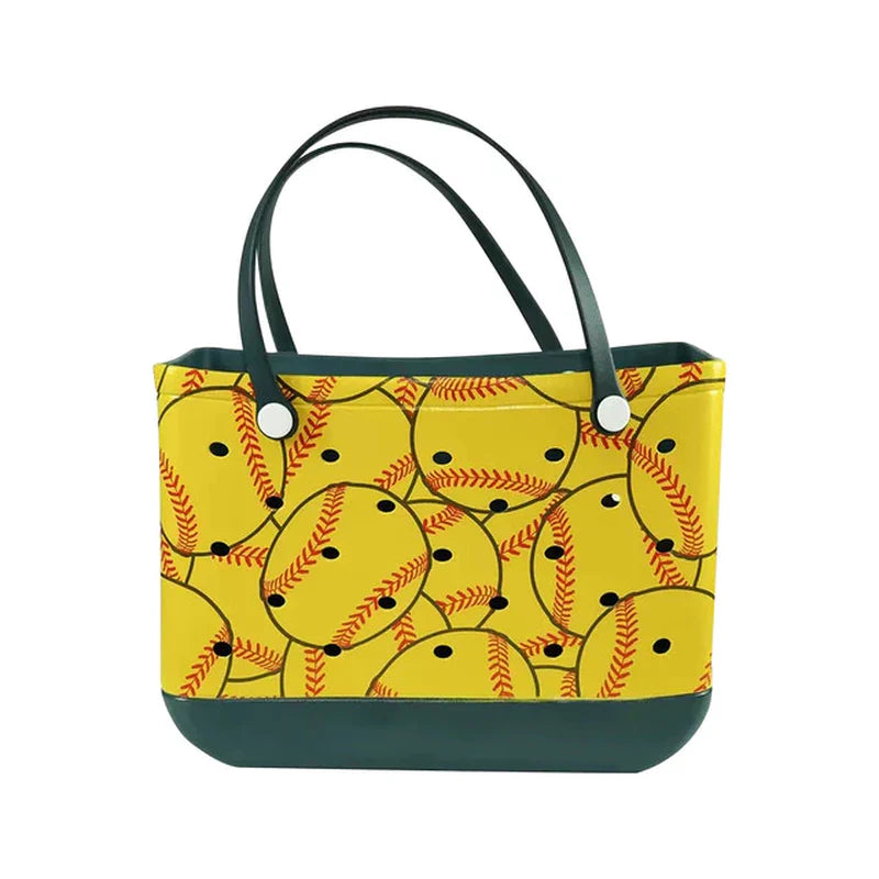 Rubber Beach Bag Waterproof Sandproof 2022 Summer Outdoor Tote Bag Portable Travel Storage Bags Sports Handbag Organization Box