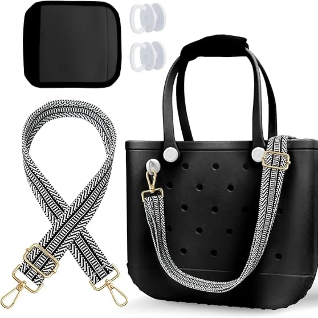 Bogg Bag's New Best Friend: The Adjustable Crossbody Strap Wrap with Detachable Pad for All Your Bag Adventures!