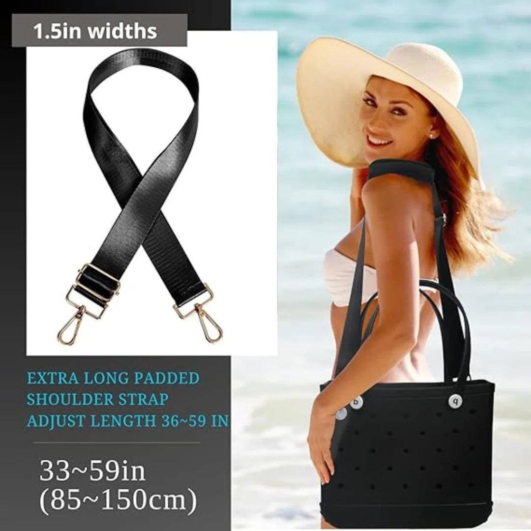 Bogg Bag's New Best Friend: The Adjustable Crossbody Strap Wrap with Detachable Pad for All Your Bag Adventures!