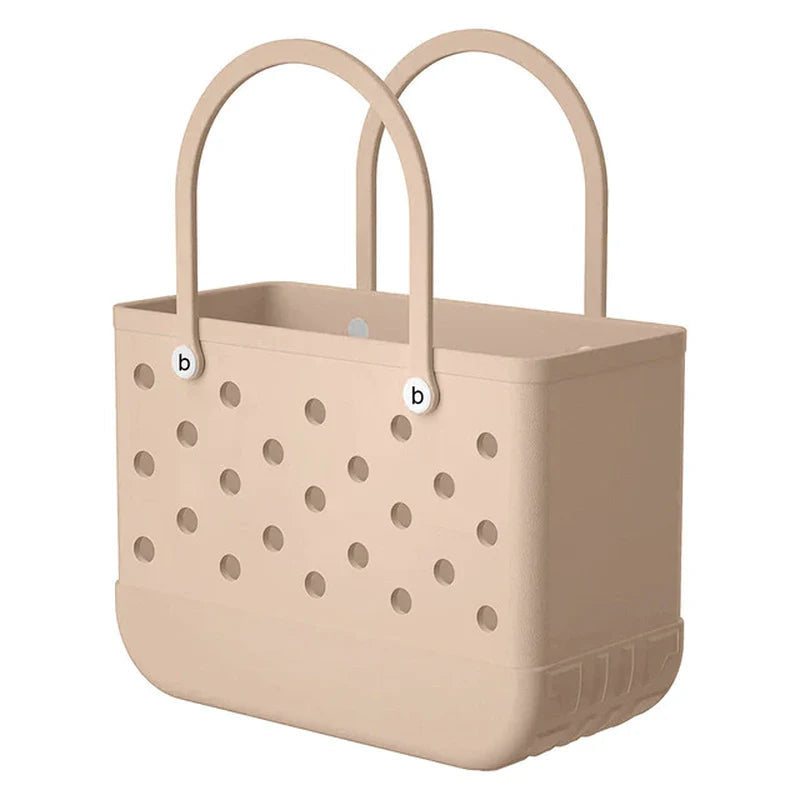 Rubber Beach Bag Waterproof Sandproof 2022 Summer Outdoor Tote Bag Portable Travel Storage Bags Sports Handbag Organization Box