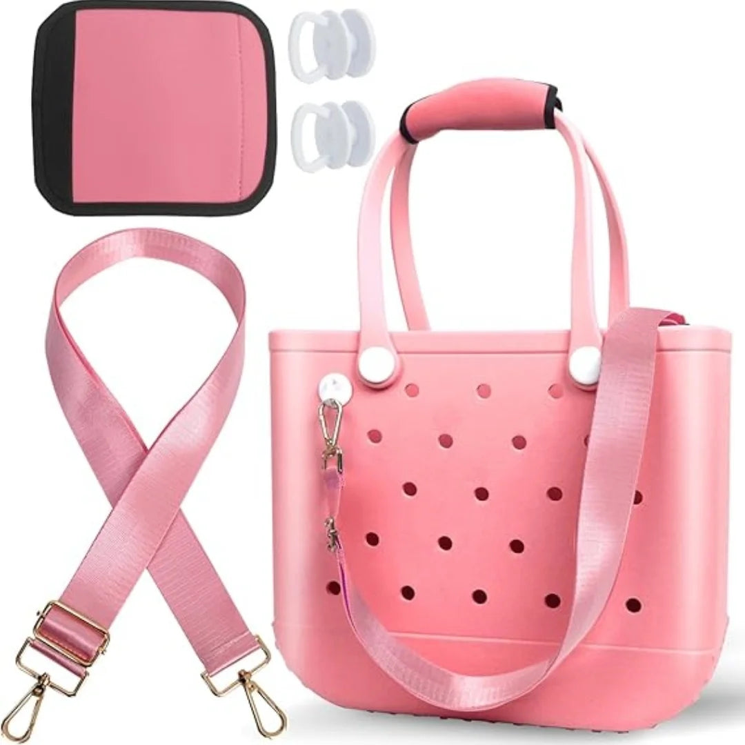 Bogg Bag's New Best Friend: The Adjustable Crossbody Strap Wrap with Detachable Pad for All Your Bag Adventures!