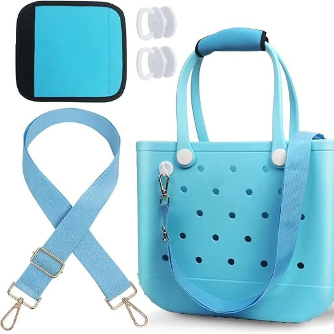 Bogg Bag's New Best Friend: The Adjustable Crossbody Strap Wrap with Detachable Pad for All Your Bag Adventures!