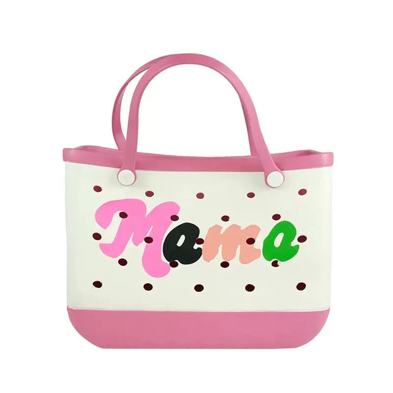 Rubber Beach Bag Waterproof Sandproof 2022 Summer Outdoor Tote Bag Portable Travel Storage Bags Sports Handbag Organization Box