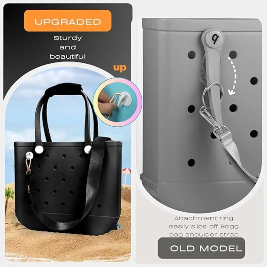 Bogg Bag's New Best Friend: The Adjustable Crossbody Strap Wrap with Detachable Pad for All Your Bag Adventures!