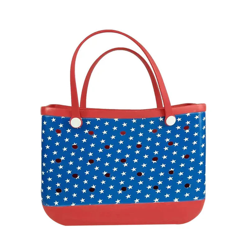 Rubber Beach Bag Waterproof Sandproof 2022 Summer Outdoor Tote Bag Portable Travel Storage Bags Sports Handbag Organization Box