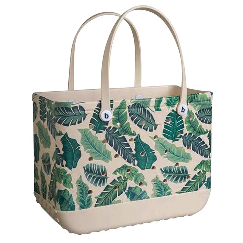 Rubber Beach Bag Waterproof Sandproof 2022 Summer Outdoor Tote Bag Portable Travel Storage Bags Sports Handbag Organization Box