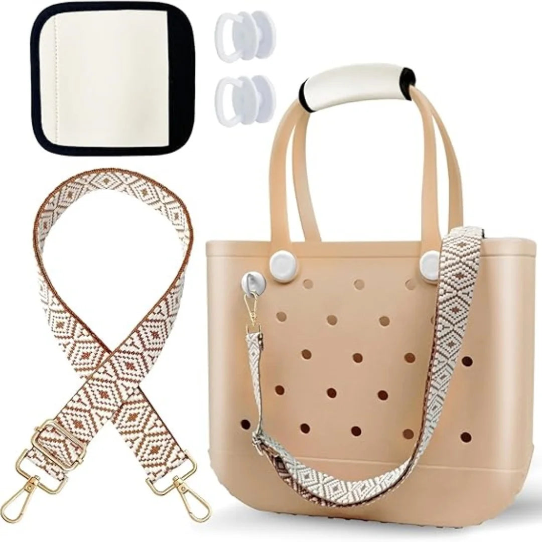 Bogg Bag's New Best Friend: The Adjustable Crossbody Strap Wrap with Detachable Pad for All Your Bag Adventures!