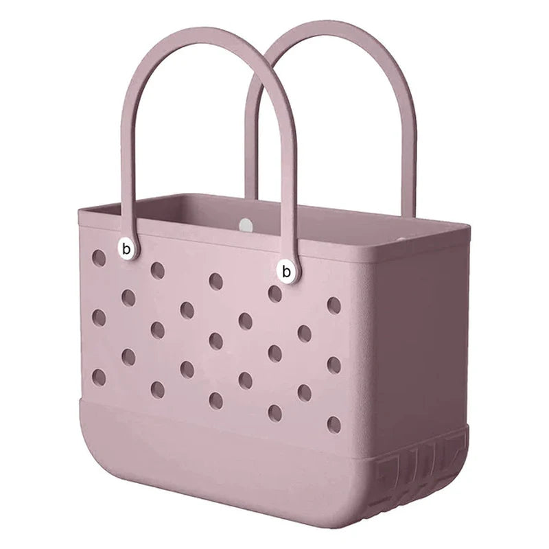 Rubber Beach Bag Waterproof Sandproof 2022 Summer Outdoor Tote Bag Portable Travel Storage Bags Sports Handbag Organization Box