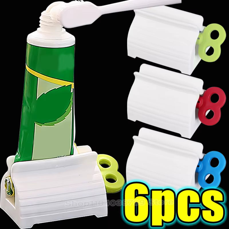Portable Tube Squeezer & Holder - Hand Cream, Facial Cleanser, and Toothpaste Dispenser Tool