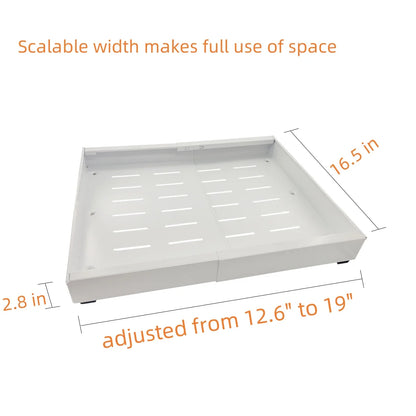 Extendable Pull-Out Cabinet Drawer Organizer - Heavy Duty Sliding Pantry Shelves for Under-Sink Storage