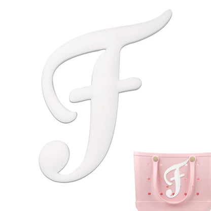 Decorative Lettering for Bogg Bag, Alphabet Letters Decor Letter Charms for Bogg Bag Accessories Alphabet 3D Letters for Persona