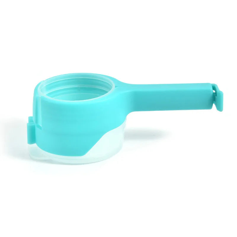 Snack Sealing Clip Fresh Keeping Sealer Clamp Plastic Helper Food Saver Travel Kitchen Gadgets Seal Pour Food Storage Bag Clip