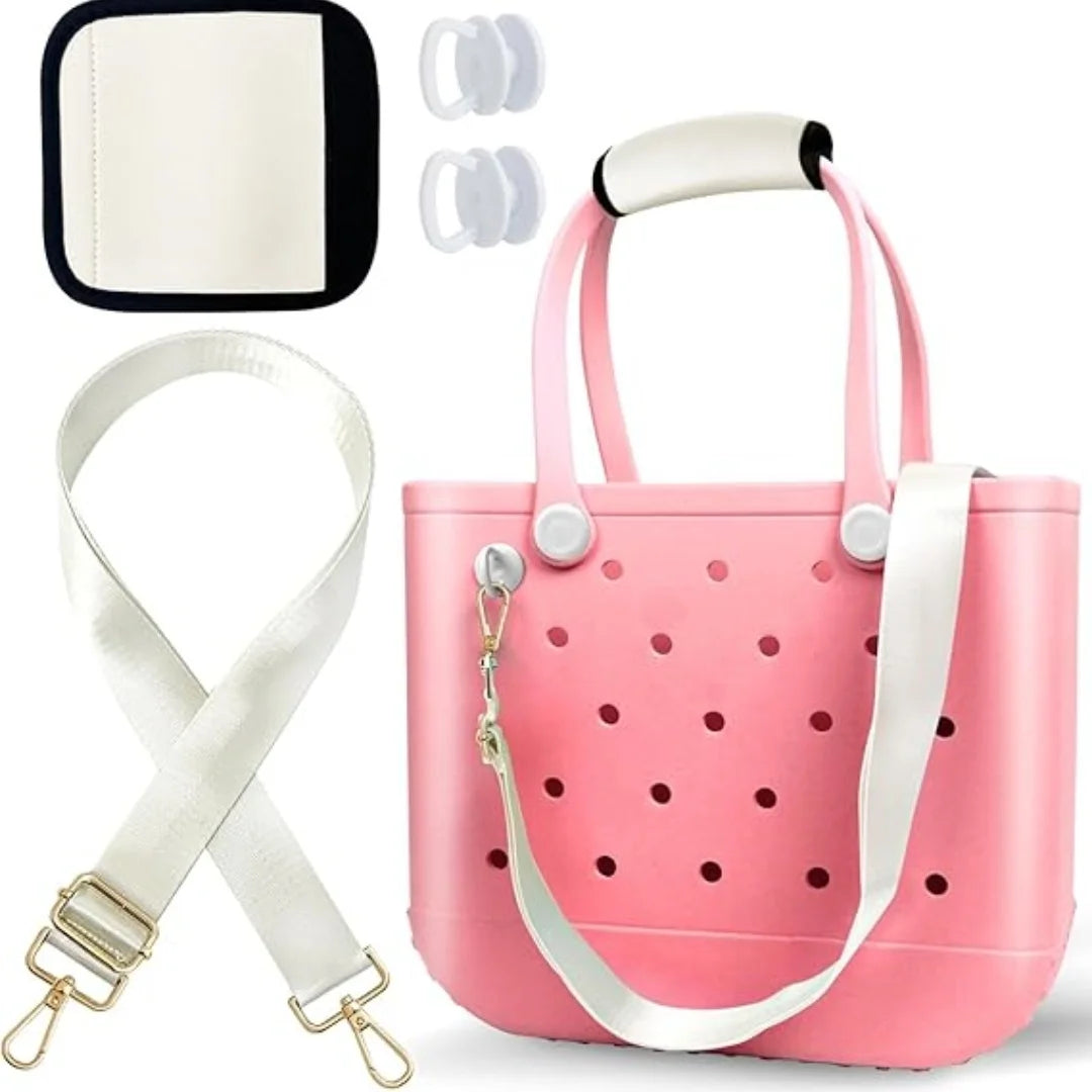 Bogg Bag's New Best Friend: The Adjustable Crossbody Strap Wrap with Detachable Pad for All Your Bag Adventures!
